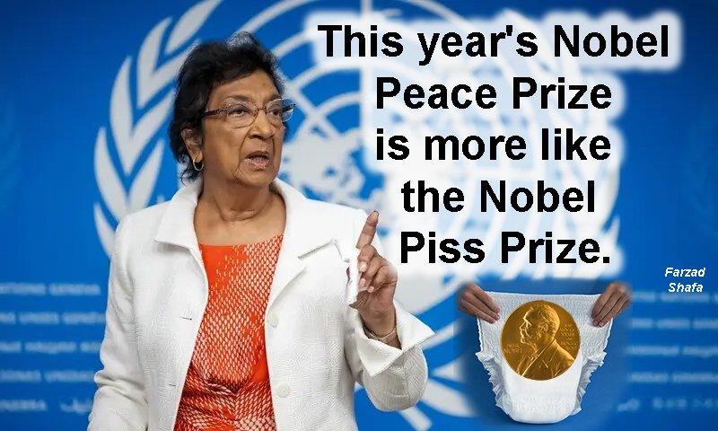 ShalomIran's tweet photo. #Nobel #Peace #Prize https://t.co/EleDfxCgWn