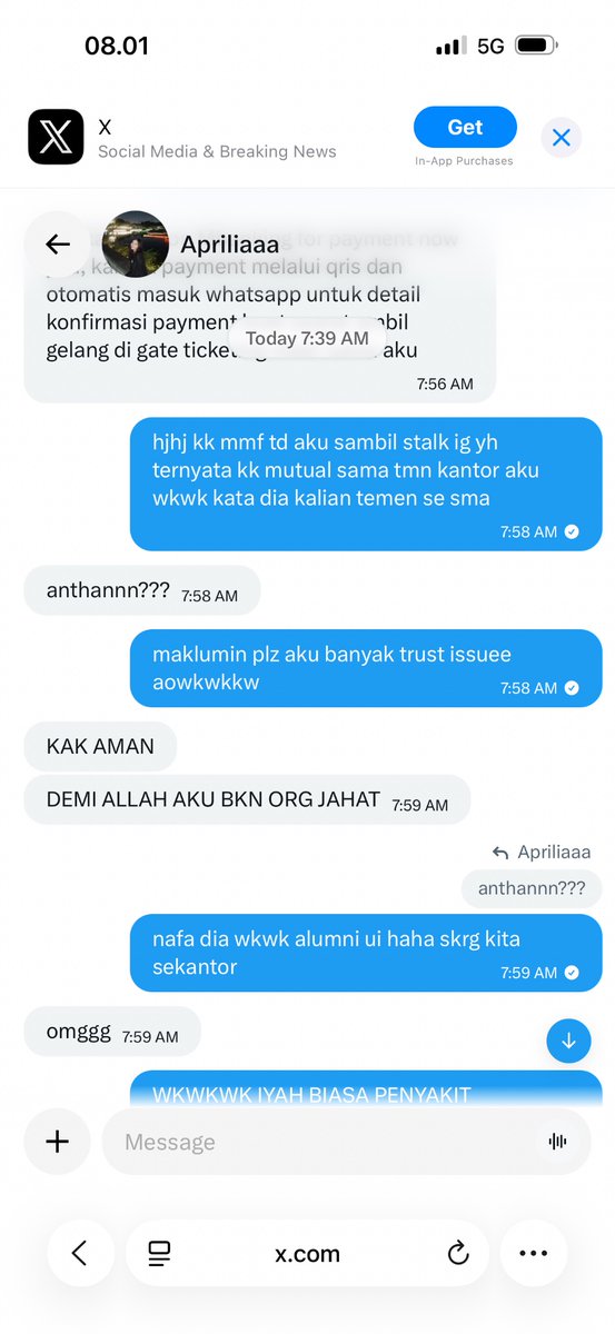 adelightday's tweet photo. ‼️‼️‼️‼️‼️‼️‼️‼️‼️‼️
jangan dibeli ya guys sfs, scam haechan kopi kenang kopken mng

modus ngaku crew event pake identitas teman smannya teman kantorku wkwk

bantu report yaa @stabilosen atau itikad baik buat refund/kasih tiketnya wkwk

scamer tiket mng kopken haechan https://t.co/v3qFhnHHYe