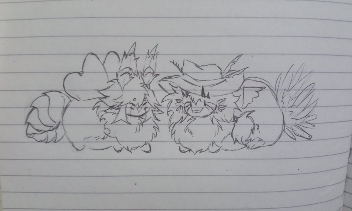 Void78625123748's tweet photo. I did these during summative tests because I was really bored, just wanna post it here :3

Btw the characters belong to @Kuinx7282 https://t.co/41ZQkqlQAF