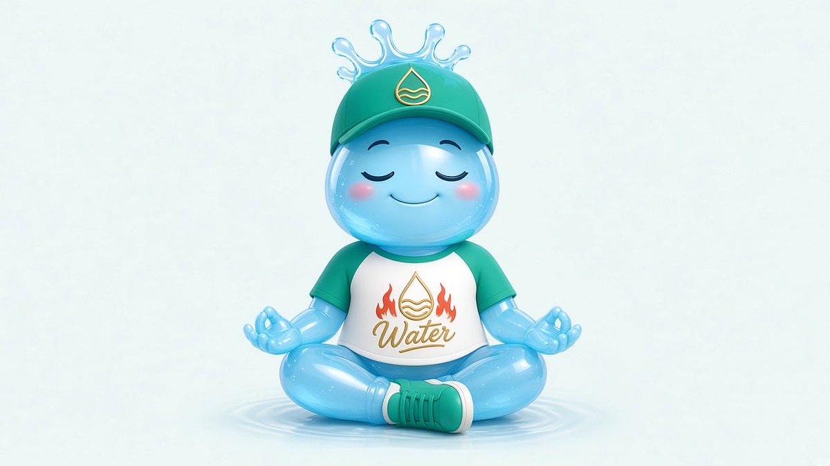 Water_CTO_615's tweet photo. 周一不赶浪。

静水流深——
少一句口号，多一天 Day。

上善若水，共识成海。
Be Water, My Friend 💧

#矿泉水 #WATER #BNBChain https://t.co/K4PuqsDXHg