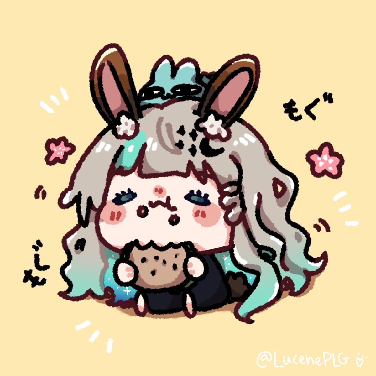 LucenePLG's tweet photo. もぐもぐ🌸✨

รูปที่เน่วาดเล่นในไลฟ์เมื่อคืนล่ะค่ะ
#เน่วาดเล่น101 https://t.co/UBxNyFyMOm