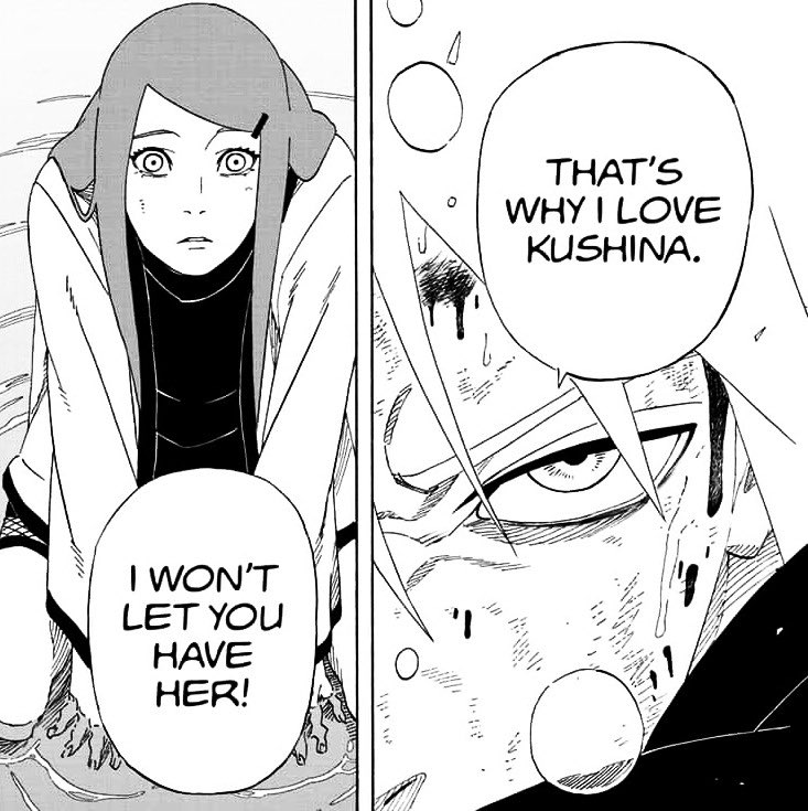 minakushist's tweet photo. oh the fact that it’s written and drawn by kishmoto himself… i love you so much the whorl within the spiral 🩷 https://t.co/RtmdQ7Z5tz