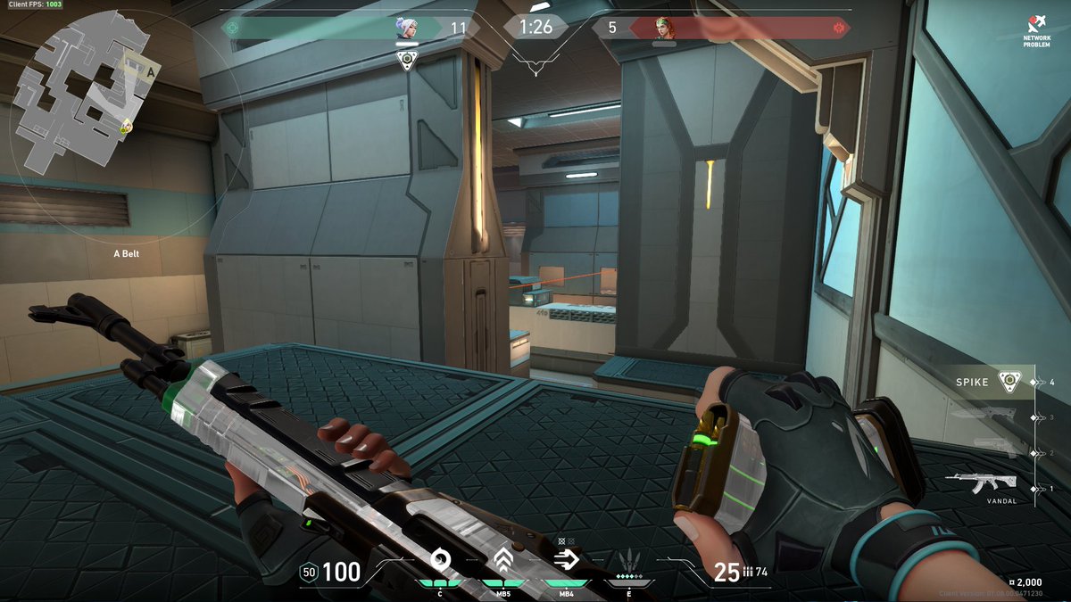 cipherval's tweet photo. yo chat I think I forgot to update my game? 🧐 #valorant #valorantog @ProjectAresOG https://t.co/udpySFR0ag
