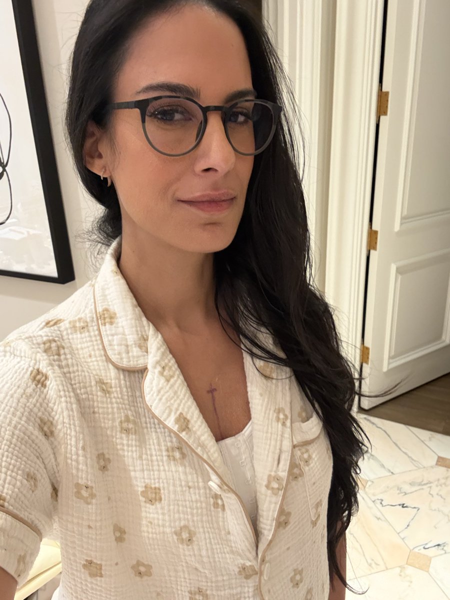 sheilanazarian's tweet photo. An Unexpected Cross ✡️✝️ 

I am a Jewish woman. And for the past two weeks, I have carried a cross on my chest.

My surgeon drew it during my breast reconstruction, a simple anatomical marking.

But every time I look in the mirror, I see something more. I see the Christians who have stood beside the Jewish people when so much of the world turned away. Those who have defended us, prayed for us, and reminded us that we are not alone.

And then I learned something extraordinary. In ancient Hebrew, the letter tav was once written as a cross. In the Book of Ezekiel, a mark was placed upon the righteous to protect them from destruction. A mark of survival. It meant: You shall live. 

I thought of the Righteous Among the Nations, the brave Christians who risked everything to save Jewish children during the Holocaust. Some sheltered them under Christian identities and symbols, giving them a second chance at life.

And now, as I heal from Stage 0 breast cancer (after this surgery, I am cured and doing great), I find myself carrying this unexpected symbol over my own heart. The cross is not my religious symbol. But the love, protection, and solidarity it has come to represent to me are universal.

Sometimes the most meaningful messages are the ones we never intended to receive. And sometimes, healing comes with unexpected reminders of who stands beside you.

Different faiths. Shared humanity. And a second chance at life. ✡️✝️