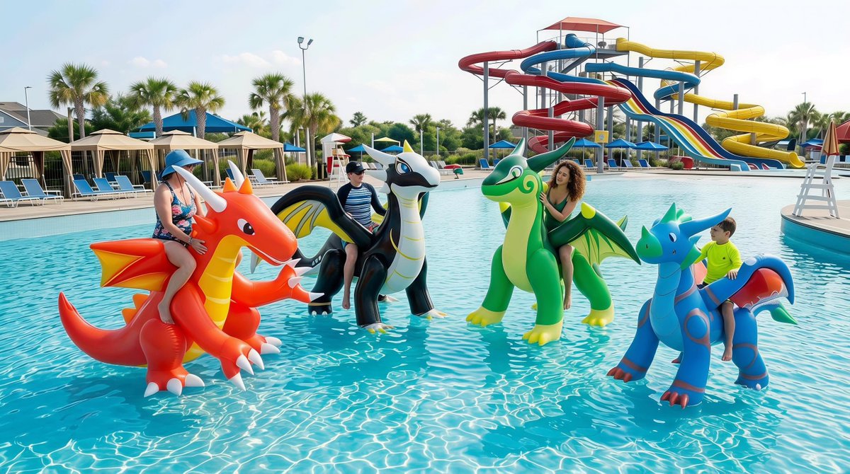 Inflatanimals's tweet photo. More photos from the park Part 4. https://t.co/moLrs15m8a