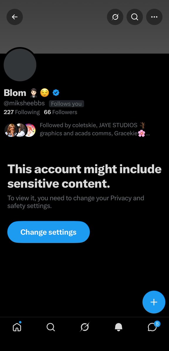 lorenblooom's tweet photo. mf followed me buti na lang naalala ko yung un.

block this acc, please do not engage. https://t.co/oXoaTL0zf6