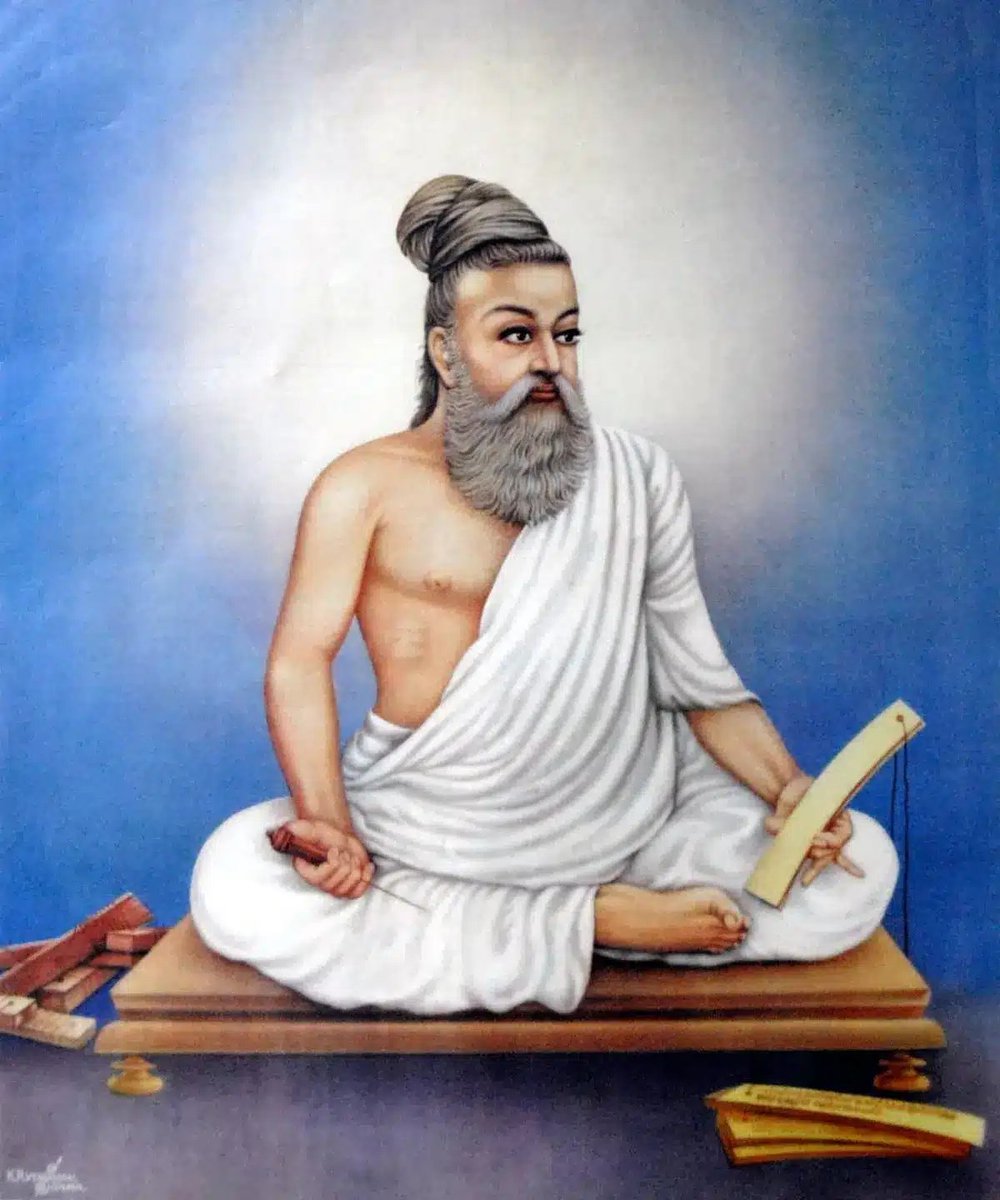 NaziaFarheen84's tweet photo. There is no compromise on two things in Tamil Nadu.

Thiruvalluvar's white. Periyar's black. 🤍🖤

Some identities are non-negotiable. https://t.co/oqh3oNxMX0