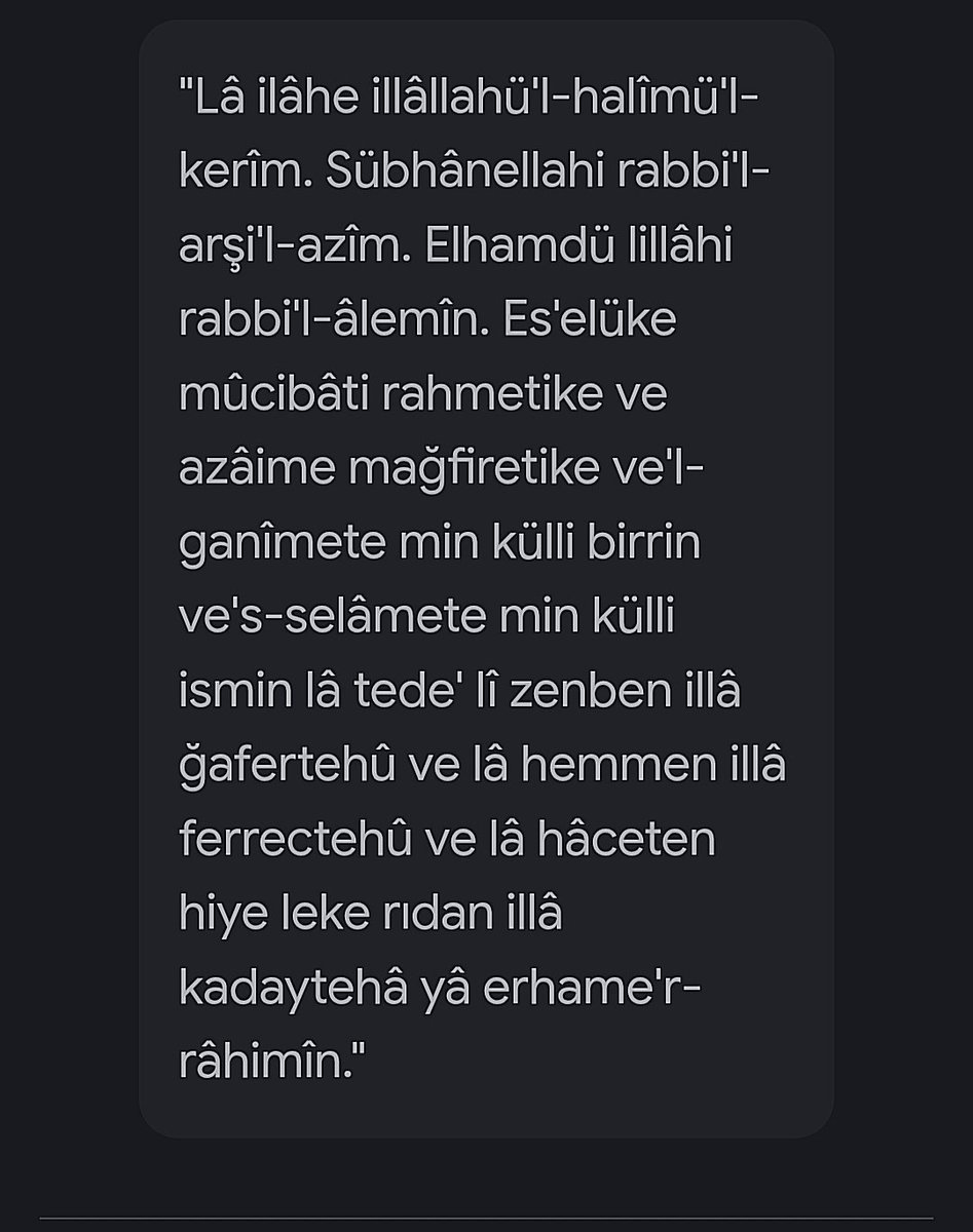 a337734's tweet photo. Hacet Duası 
 Peygamber Efendimiz Hz. Muhammed'in (s.a.v.), Allah'tan bir dileği, isteği veya giderilmesini istediği bir sıkıntısı olan kişilerin okumasını tavsiye ettiği sahih hadis kaynaklarında geçen çok faziletli bir duadır. https://t.co/MNGBqBVovz