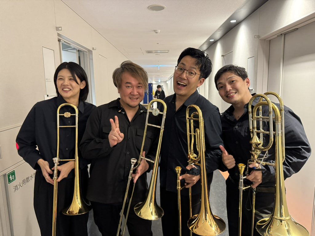 sasaguri1109's tweet photo. 第37回高崎音楽祭
“ゴスペラーズ ビッグバンドコンサート”
参加させて頂きました🪊

今年も最っ高に幸せな2日間でした🔥

#高崎音楽祭
#ゴスペラーズ
#GBB https://t.co/fdzShed38f