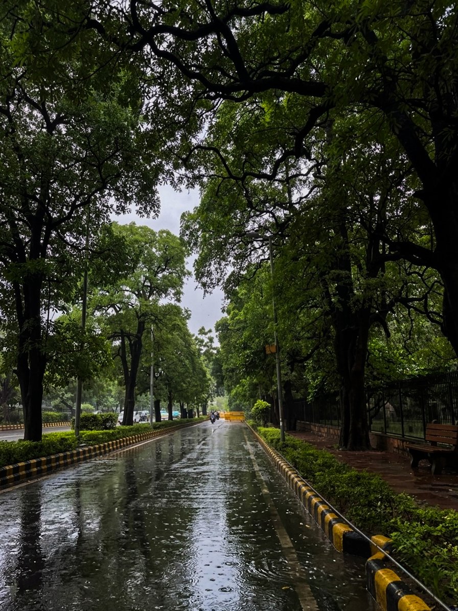 ExploreWithRoy's tweet photo. Monday rains, October love. The weather is changing, the slight nip in the air and the perfect weather to go out and experience it all! ❤️👌

#photography #delhi #october #RainyDay #shotoniphone @Apple https://t.co/ozSW4DSHcQ