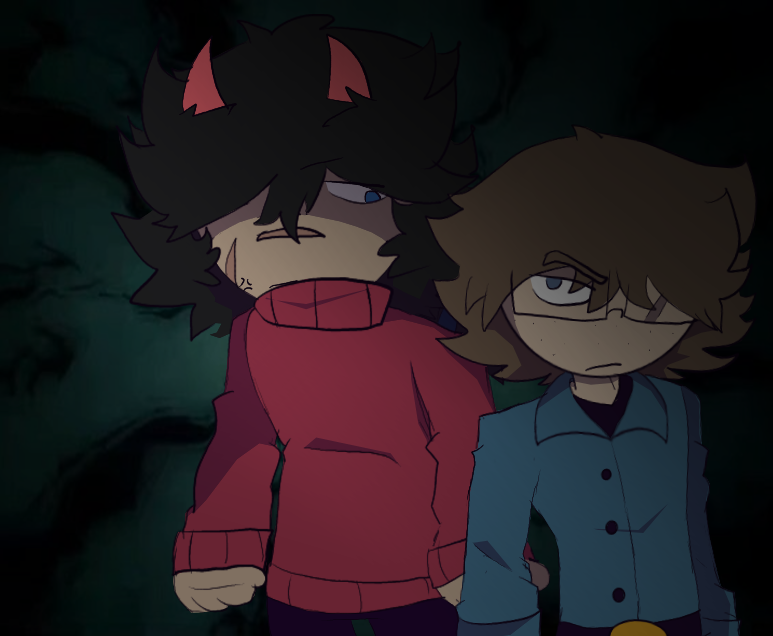 Tinker_Violet's tweet photo. yes halloween is close fellas.

#JohnsBadassSoda #JohnsBadassSodaLucas #JohnsBadassSodaJohn #JohnsBadassSodaSam #Yourboyfriend #YourboyfriendTk #Yourboyfriendgame #Yourboyfriendgametk #Halloweenart #SpookyMonth https://t.co/O9UU2aUKWe