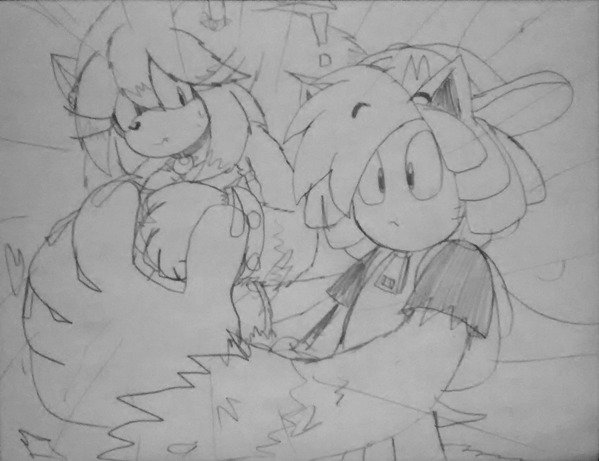 seanklaskyn64's tweet photo. More NEW Traditional Artwork for tonight! 🌟✨✌️

Ashley's SPOOKY Month 👻🎃🌕🐺 - Day 11: The 2ND Werewolf!?

Ashley: Evil?...your hand! 0.0

[Evil belongs to my fellow friend @EviltheSackboy1!] https://t.co/Bx1jOr83Mv
