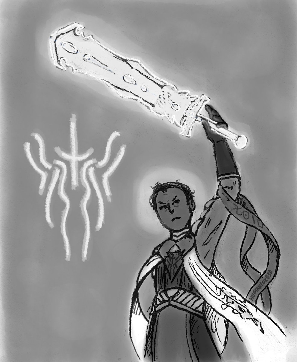 HumanFox030's tweet photo. Inktober day 10: Promise.

I will seek freedom.

#cosmereinktober #cosmereinktober2026 #kalak #kelek #thestormlightarchive #stormlightarchive #cosmere https://t.co/SdDw4PC6Zd