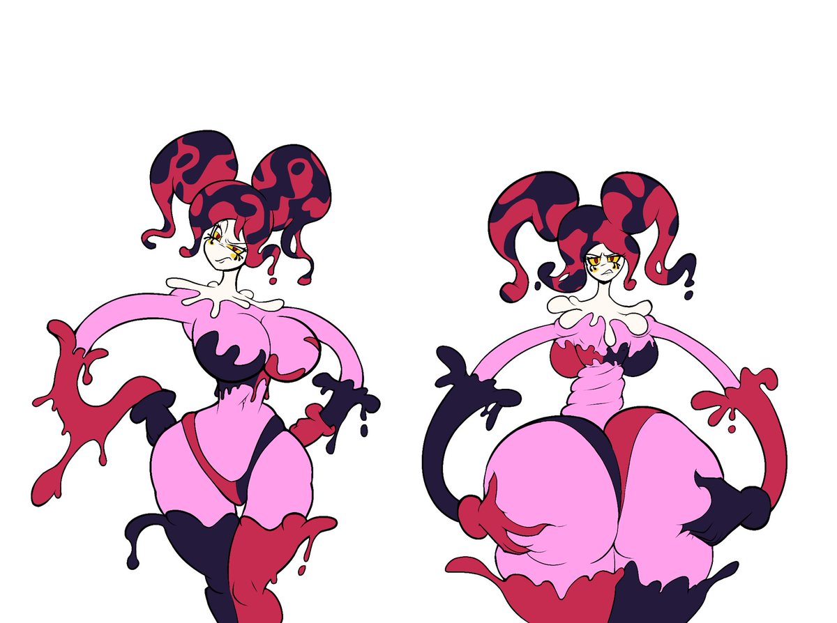 Puntur123's tweet photo. Slimey Cream request by @Animewaveneo #slimegirl https://t.co/kgkoYXs1XG