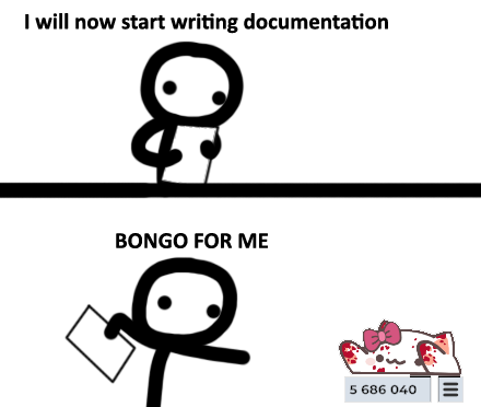 EmuUnit's tweet photo. Bongo Cat really makes writing better. https://t.co/2nMd0jmYnC