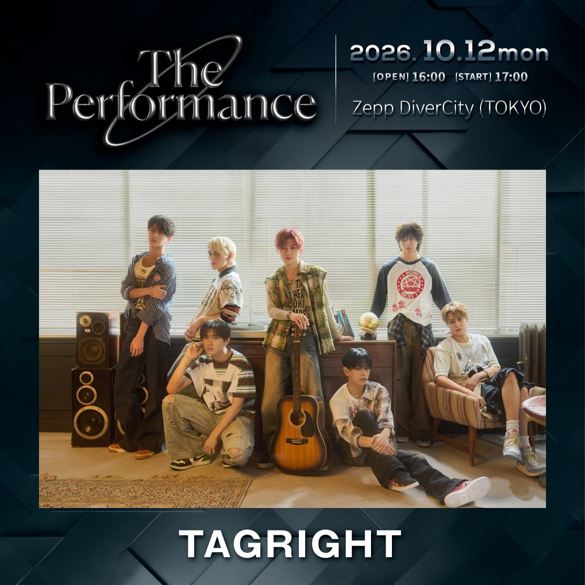 TR__official__'s tweet photo. ◤本日開催💫◢

The Performance Zero
@performance__pr

🗓️2026.10.12(月・祝)
OPEN 16:00／START 17:00
📍Zepp DiverCity(TOKYO)

会場とTELASA生配信にて「The Performance」への出演権をかけた投票も実施🗳
応援よろしくお願いします‼︎
 
✔TELASA生配信はこちら
https://t.co/24wUtuyxpq

✔詳細はこちら
https://t.co/EfLeciQssX

#ThePerformanceZero #パフォゼロ
#TAGRIGHT