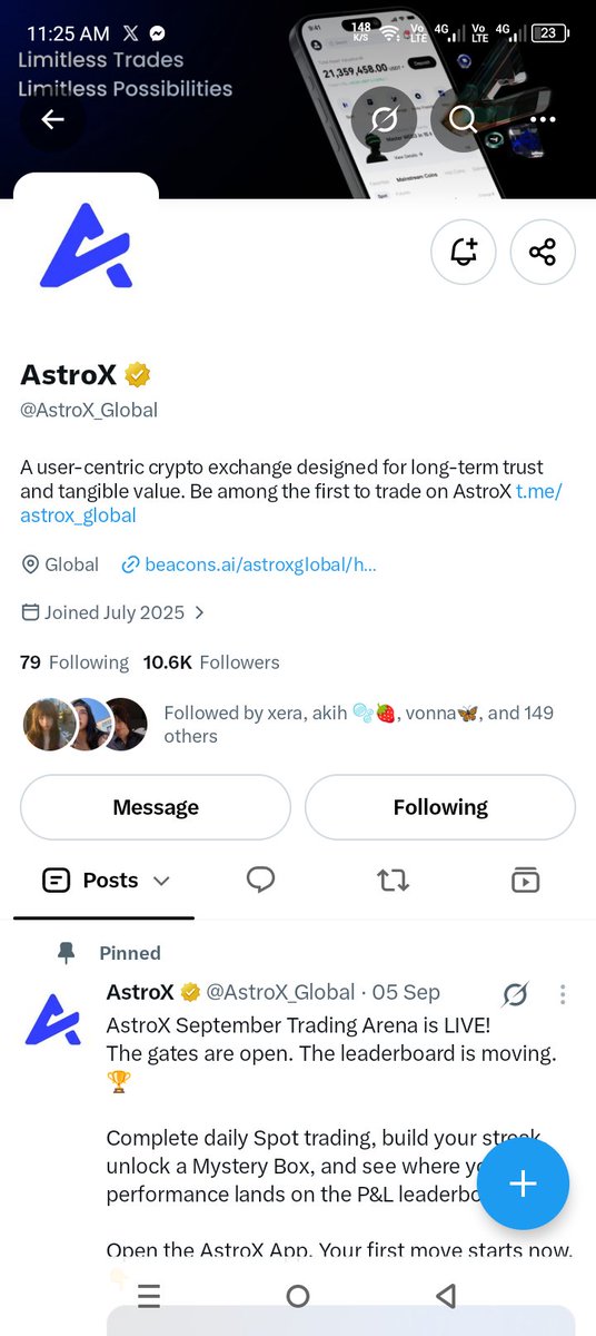 naiveebela's tweet photo. @AFCryptoX @AstroX_Global 🌸🌸 manifesting oct winn https://t.co/gYObGsxRCB