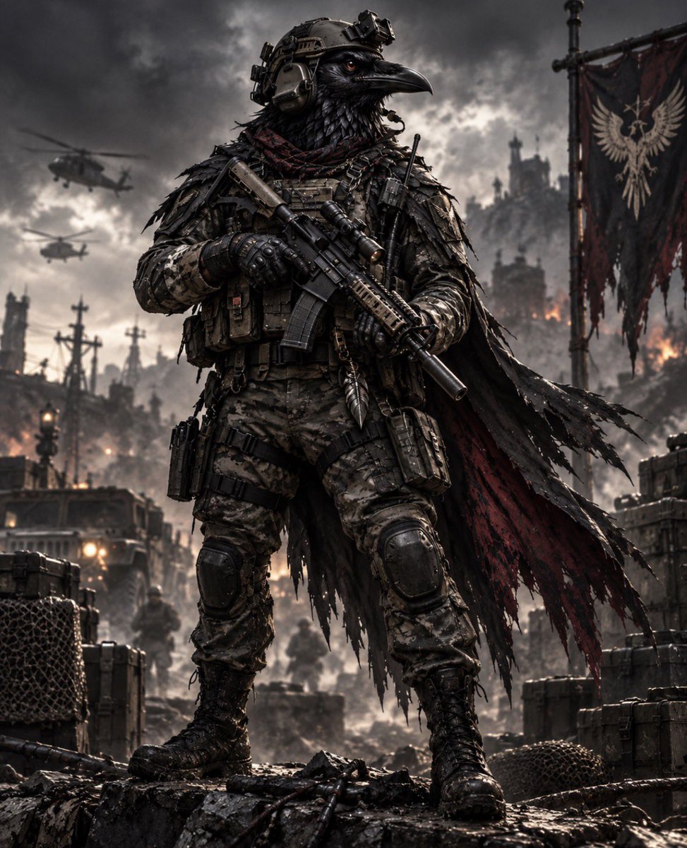 LegendOfCrows's tweet photo. Built for the trenches.
Raised for the storm.
Still standing when the noise dies.

solana:GtV6g1ey2NERrcbvL5bdzrxRJQDfxpMaLU9oLtRipump isn’t here to visit the battlefield.

We came to own our ground. 🐦‍⬛⚔️ https://t.co/9AgZ3qDJQa