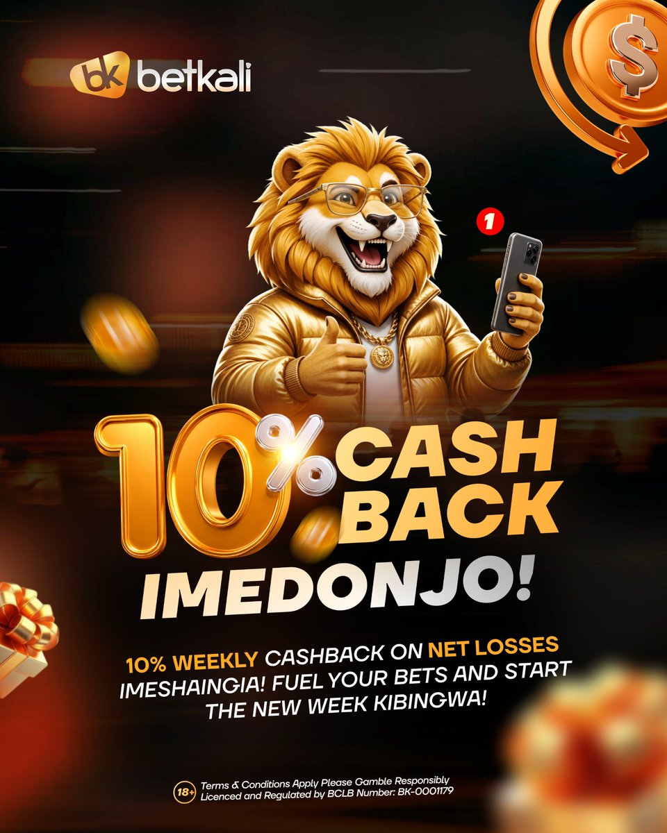 BetkaliKe's tweet photo. BACK IN ACTION, WADAU! 
Cashback imeshaingia! 💸 Eligible players, check your accounts and see what’s waiting for you. 👀
Monday imeanza na chapaa tayari iko kwa account! 😎
👉 Log in https://t.co/SI6DRP6OTi Check your balance. Get back in the action!
Wiki mpya, action mpya!

#Betkali