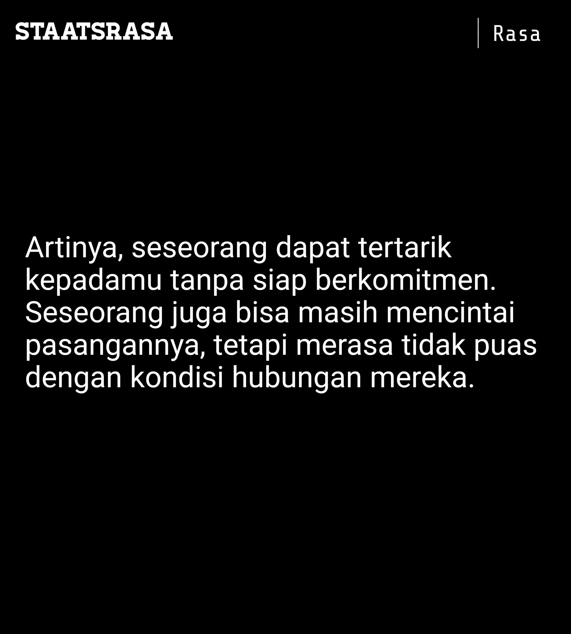 Staatsrasa on X / X