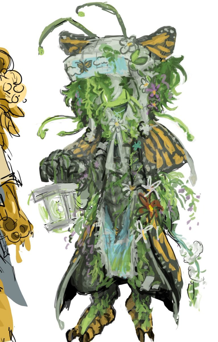 aerodere's tweet photo. whos oc is thiss ๐
๐
i got lazy half way but i am finished with my monarch design #tccge https://t.co/BjMgV9zh0E