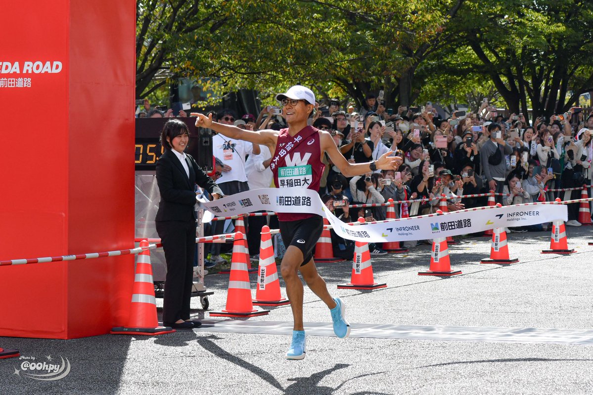 00hpy's tweet photo. #出雲駅伝
早稲田大学優勝おめでとうございます㊗️🏆 https://t.co/HM2JOBxvRJ