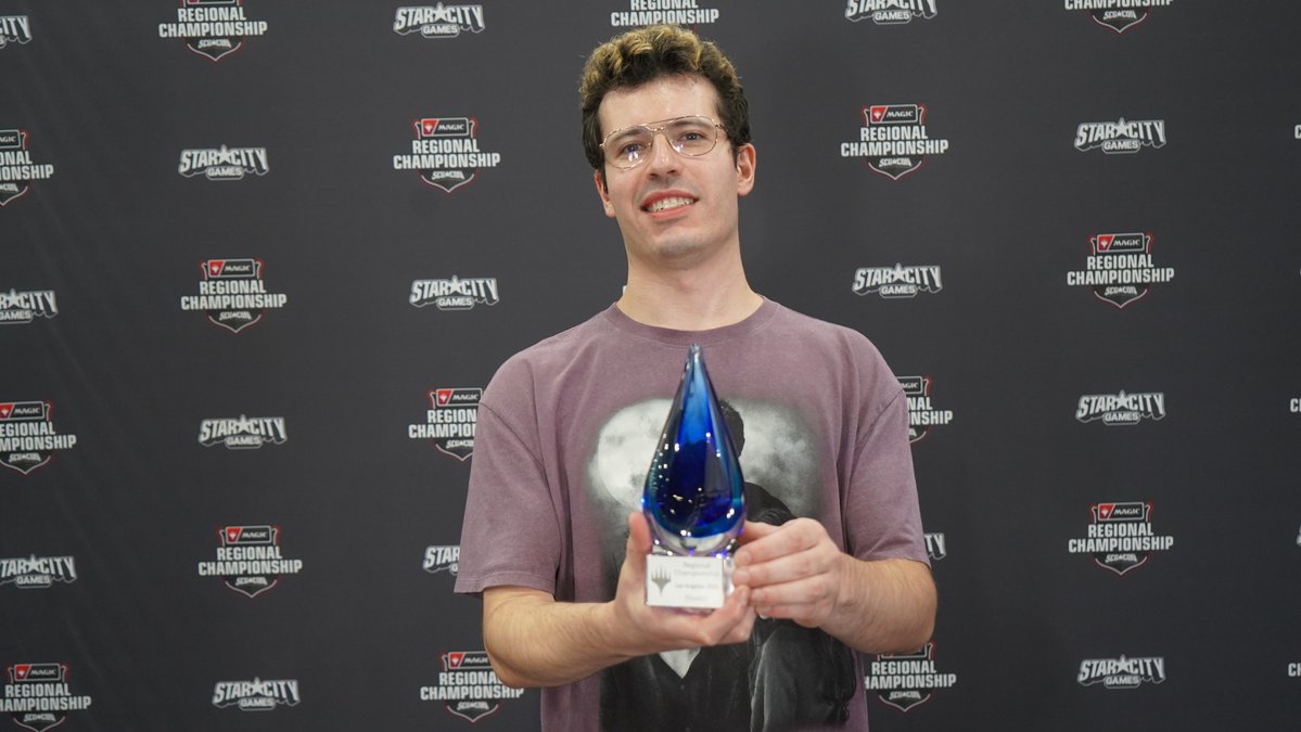 StarCityGames's tweet photo. Nate Green is your Magic Regional Champion at Los Angeles! 🏆

Congratulations to Nate, finalist Henry Romero, and the entire Top 8 on an incredible weekend of Magic!

Find your next SCG CON and join us! 🔻
https://t.co/d8Cg8rBT1N

#SCGLA https://t.co/hhFsOCsnIn