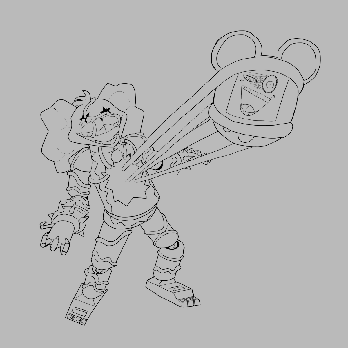 MendaxIsDumb's tweet photo. Pillartober Day 4 but late and no color, sorry #pillarchase2fanart #pillarchase #pillarchase2 #pillartober https://t.co/wzy1LPVQL2