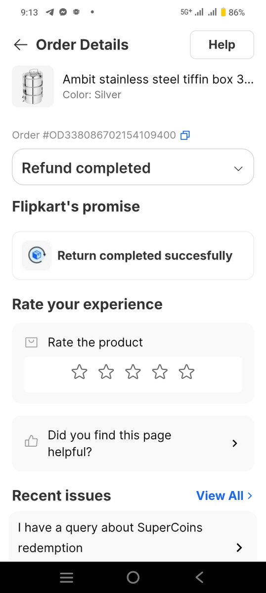 Ajaykum48753683's tweet photo. I have order that product after returning I didn't receive refund
I Will attached my order detail and bank account statement,@flipkartsupport @Flipkart https://t.co/KcyAepLb7X