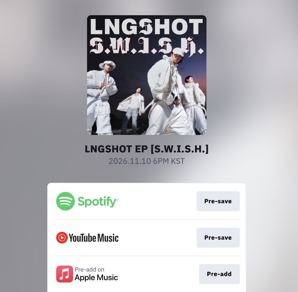 reinaofthefayy's tweet photo. #LNGSHOT EP [S.W.I.S.H.] 

Pre-save the EP now yall! 

https://t.co/qn7kzoFxkp https://t.co/1Cdrutglqv