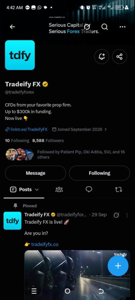 Mr_Goat111's tweet photo. @_claudiarea @tradeifyforex @claudiarea Would love to turn this opportunity into a new chapter in my trading journey. Tradeify Forex, let's make it happen! 🚀💙

@UmmetOzcan @ZoneTrader0 @tahmina https://t.co/8wiMz4tFw6