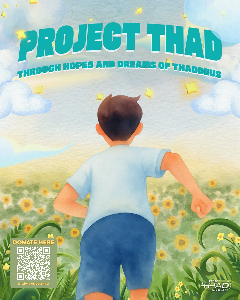 TeamThadOFC's tweet photo. As we get closer to DAY ONE THADDEUS’ debut, our hearts are filled with excitement, love, and countless hopes and dreams for this special journey!  

With this, Team Thad Official is launching “𝐏𝐑𝐎𝐉𝐄𝐂𝐓 𝐓𝐇𝐀𝐃: 𝐓𝐡𝐫𝐨𝐮𝐠𝐡 𝐇𝐨𝐩𝐞𝐬 𝐀𝐧𝐝 𝐃𝐫𝐞𝐚𝐦𝐬 𝐨𝐟 𝐓𝐇𝐀𝐃𝐃𝐄𝐔𝐒”—a project born out of our love and unwavering support for THADDEUS, created to turn our shared dreams into something beautiful and real 🌻✨

Come and join us as we turn our hopes into reality and our dreams into something THADDEUS can feel 🐻‍❄️✨

🔗: https://t.co/0ZRVtiwsmc 
📆: October 12 - 17, 2026 

#ProjectTHAD #DAYONEOfficial #DAYONE_THADDEUS @DAYONEOfficial_