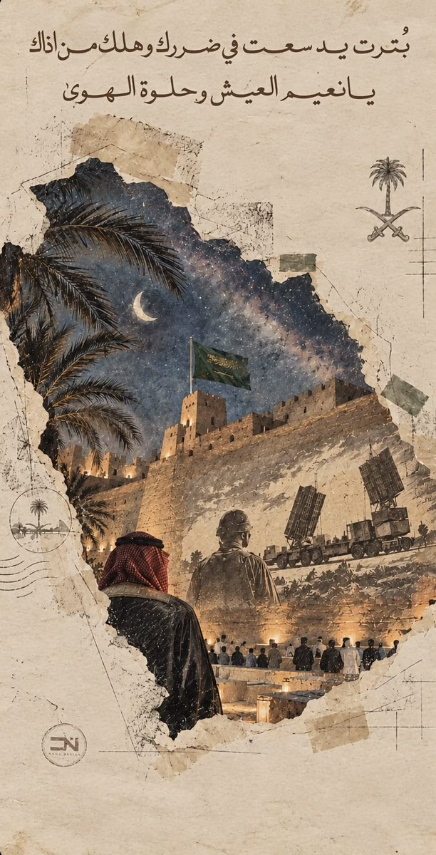 Alahmdiahlam's tweet photo. "صباح الخير يا موطني، أنتَ عهدُ الروحِ إن عَصَفَتْ
ريحُ الخطوبِ، وأنتَ المجدُ والظَّفَرُ"..☀️🇸🇦🕊️

                      النصر قريب بإذن الله

#صباح_الخيـر_والصمود_واليقين https://t.co/rOWVYFDlu4