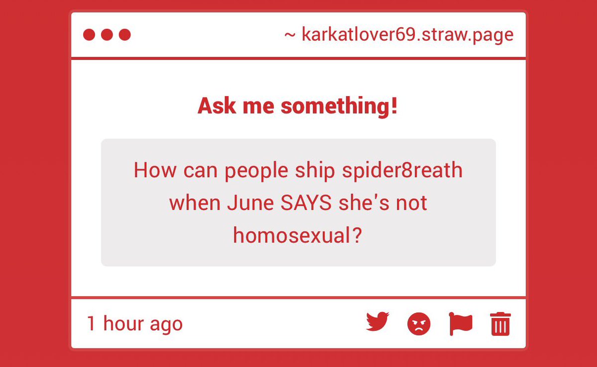 taxidavemie's tweet photo. she thought she “wasn’t a homosexual” when she thought she was a man because she only likes girls,,, this is actually because she’s a lesbian and didn’t realize it. hence the lesbian spider8reath https://t.co/qGBMEAH3Zs