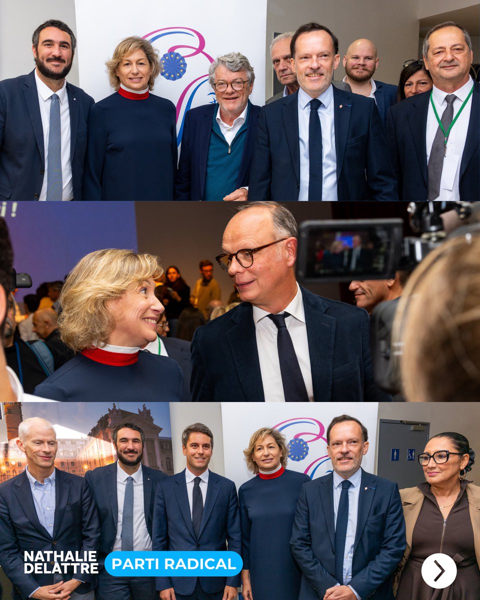 n_delattre's tweet photo. 2027 : LES IDÉES POUR NOUS RAPPROCHER, UN PROJET POUR NOUS UNIR !

🤝 À Dijon, le 126ᵉ congrès du @PartiRadical a démontré que le dialogue entre sensibilités politiques différentes était possible, sans renoncer à nos convictions. 👇1/6 https://t.co/MIjpbo3ylo