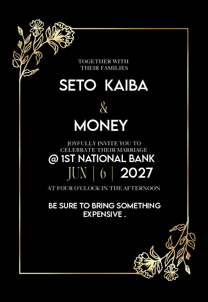 BOUNDBYH0N0R's tweet photo. so . . I made the invitations but . 🚶

( 🤣🤣🤣🤣 I AIN'T REGRET NOTHIN ' ) https://t.co/iM1JkCmTvM