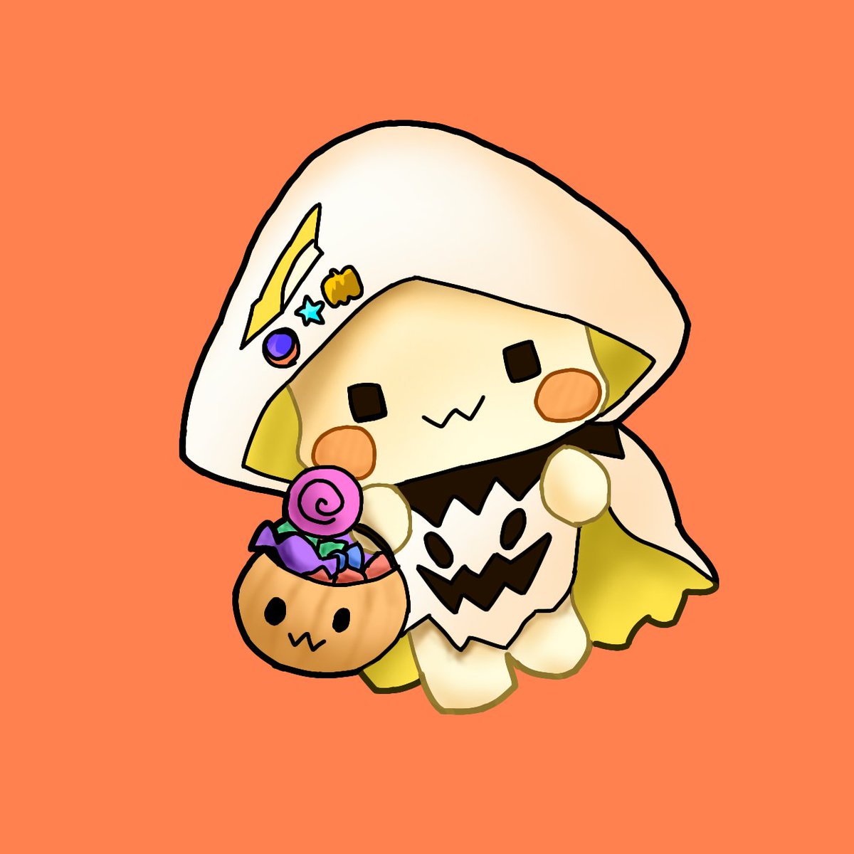 ki1romi's tweet photo. ＃絵ンどるぴん
ハロウィーン！！ https://t.co/G248kL6kNM