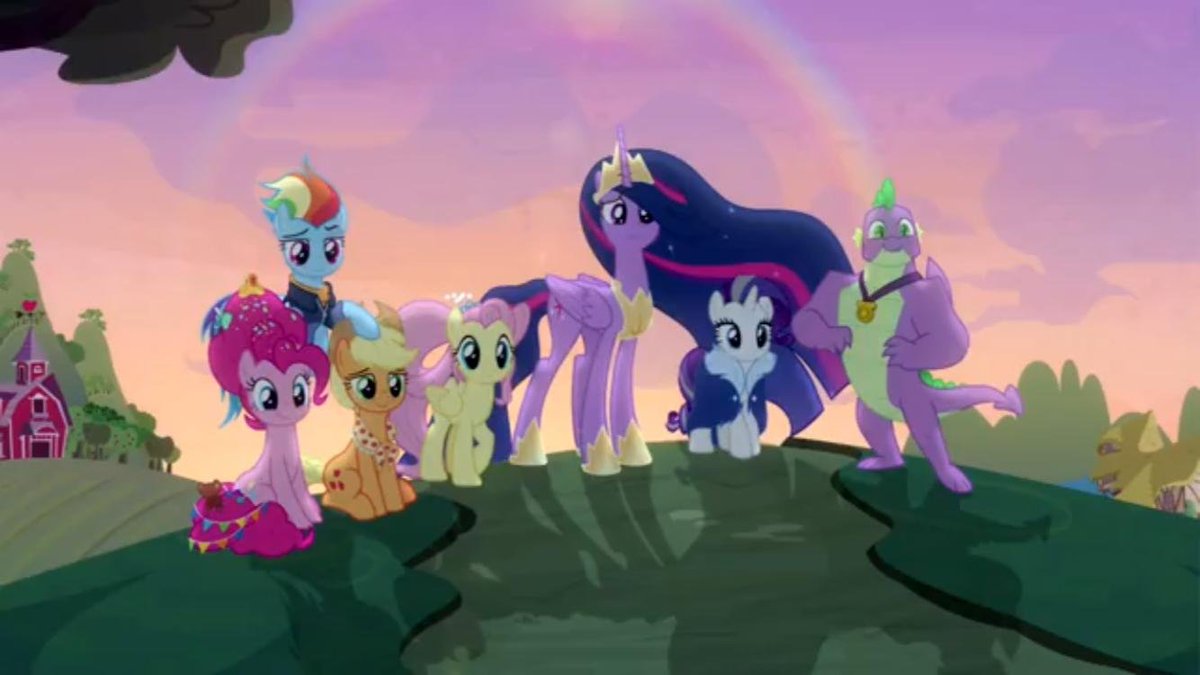 Cartoonhistory2's tweet photo. ‘My Little Pony: Friendship Is Magic’ ended 7 years ago today on Discovery Family after 9 seasons and 221 episodes.

Its final episode, ‘The Last Problem,’ is the series’ second-highest-rated episode on IMDb, with a 9.4/10 rating. https://t.co/wiuhkXYSss