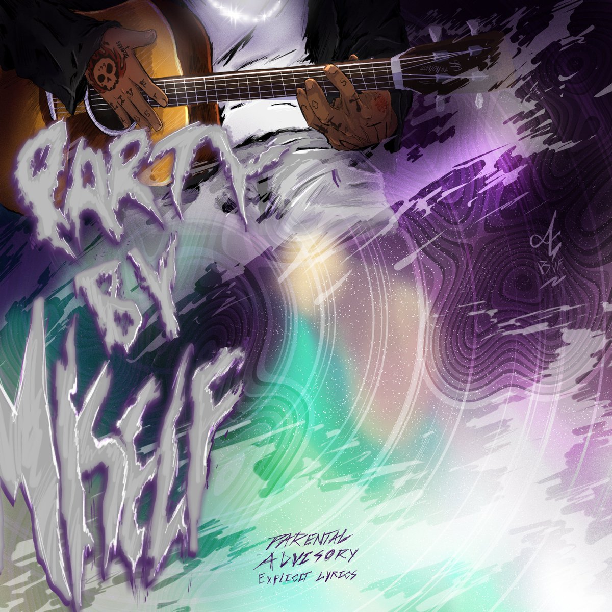 Alebvf19's tweet photo. PARTY BY MYSELF COVER ART https://t.co/CQ1NxsQQz6
