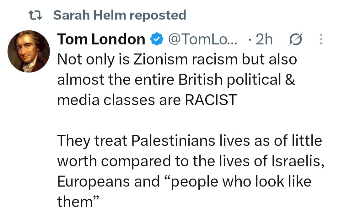 jwomencount2's tweet photo. Today, Sarah Helm provided information on what her husband is doing in his job as national security adviser. 

She also shared a post calling most of the British political class racist

@andyburnham @KemiBadenoch https://t.co/dRnxTQCZAh