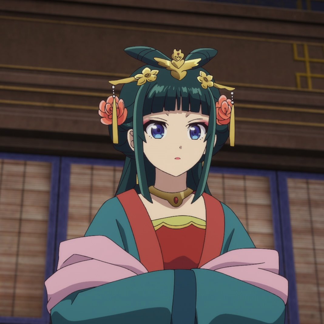 keiuzuki's tweet photo. Tian Xiwei in the most recent episode is giving this Maomao 😭 https://t.co/mct8OSepUd