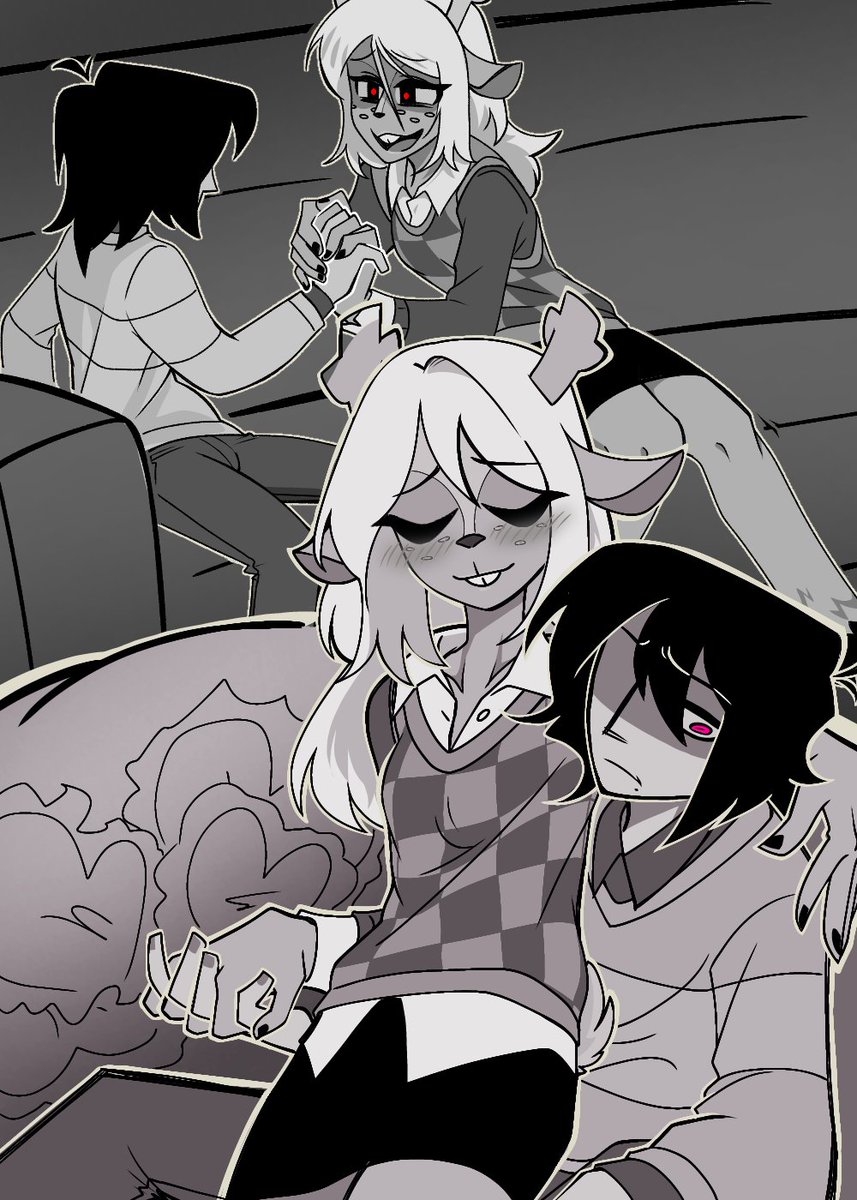 Fish_san_XD's tweet photo. #kriselle #deltarune https://t.co/E0ZKjNLsDm