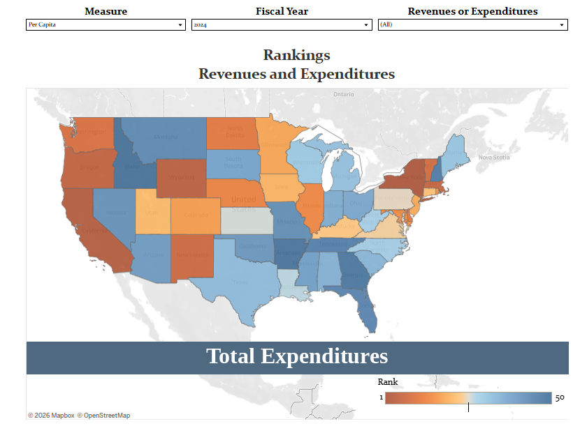 RIPEC_'s tweet photo. See where Rhode Island ranks on property taxes, government spending, and more. Our new interactive dashboard compares state and local taxing and spending for all 50 states.

Explore: https://t.co/yk4zUWSrXN https://t.co/I7WUnNL0jU