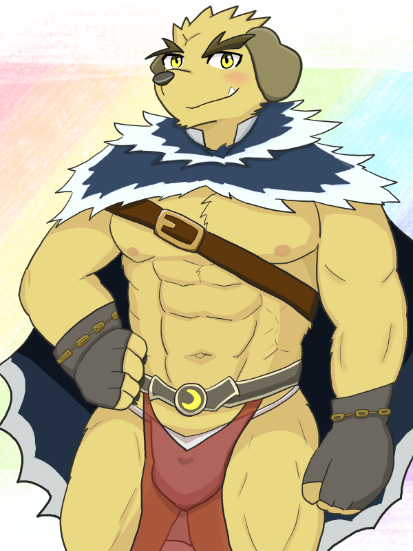 tetu8342's tweet photo. ＃放サモファンアート
ノブミチお兄さん転光日おめでとー！

いまやってるイベントみたいなダンジョンイベ衣装ノブミチ見たい…見たくない？

アーマー衣装色々調べてたから色んな衣装混ぜまくってだいぶごちゃついてます（？） https://t.co/kKsk76AA18