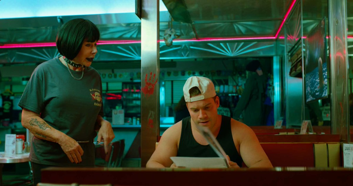 VinnyPacifico1's tweet photo. Some incredible photos from upcoming film “The Stutterer” filmed at the historic Blairstown diner the same filming location from “Friday The 13th”. 

Such an honor to film alongside Eric Roberts, Rhonda Shear, Brinke Stevens, and so many more amazing actors and performers. https://t.co/urBJQXC9NS