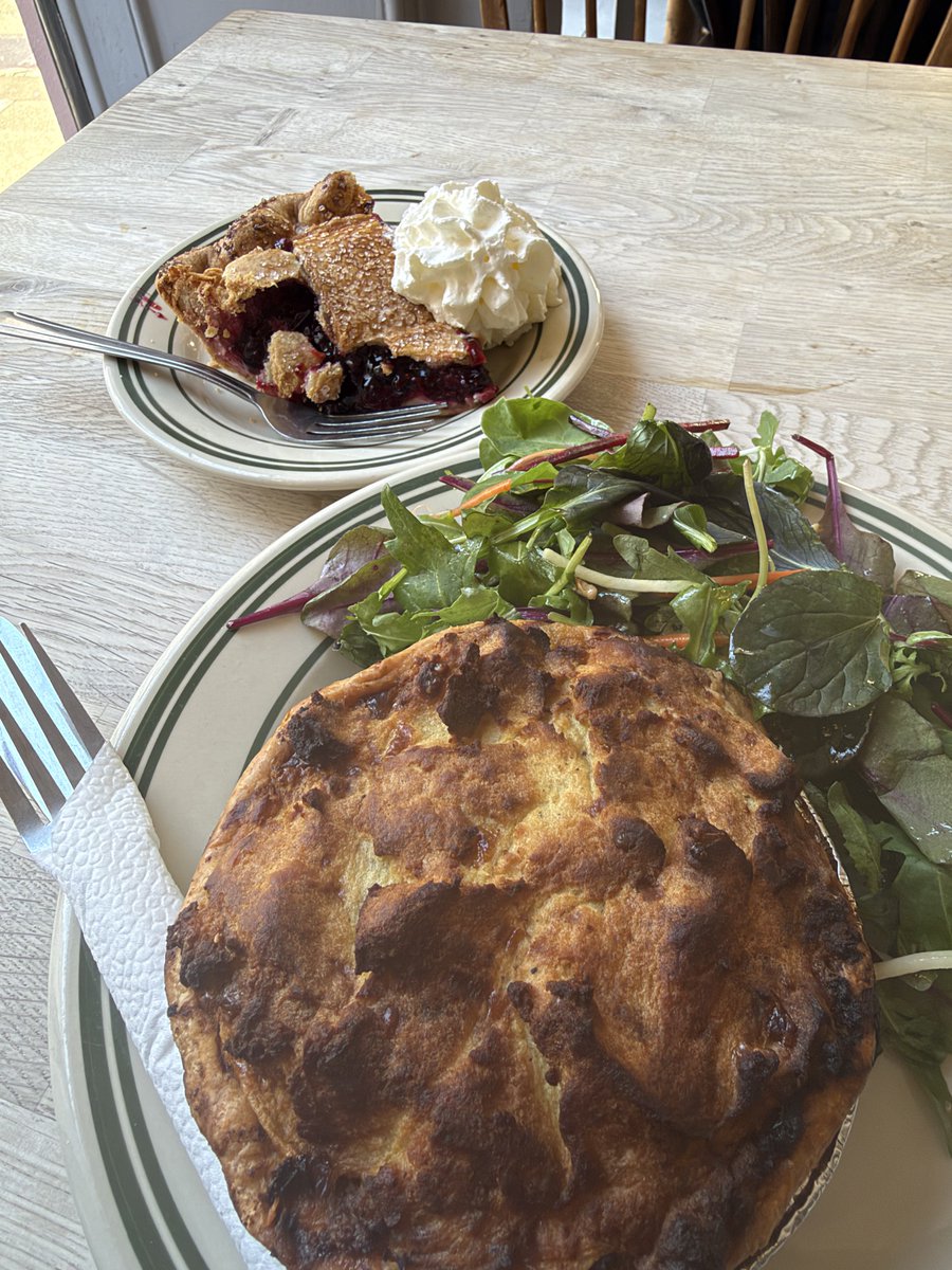 tundsdev's tweet photo. My AI stack:
 – cherry &amp; pot pie 🥧 – phone (Claude Remote Control)📱 – vibes
 that's it. that's the setup https://t.co/6bP97LmqGC