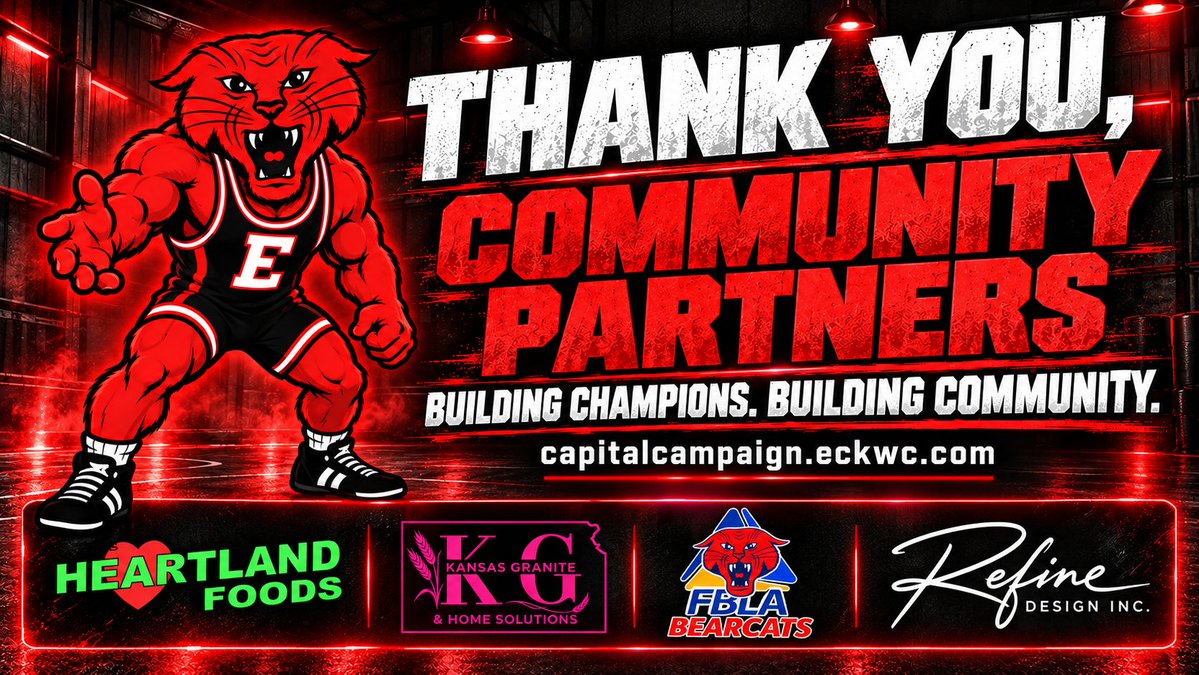 eckwrestling's tweet photo. Happy Monday! We’re grateful for our community partners and their support of our capital campaign. Your collaboration helps us build champions and strengthen our community.

Interested in partnering with us? Reach out or learn more: https://t.co/FKzP97uPaG

#CommunityPartners https://t.co/yM7lk5Zqum