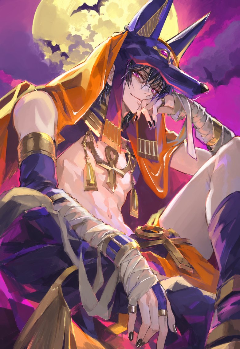 uonuma_yu's tweet photo. コードギアスのハロウィンCC(途中)
ハロウィンでアヌビスになったルルーシュとミイラCC https://t.co/hAO4J7TNhc