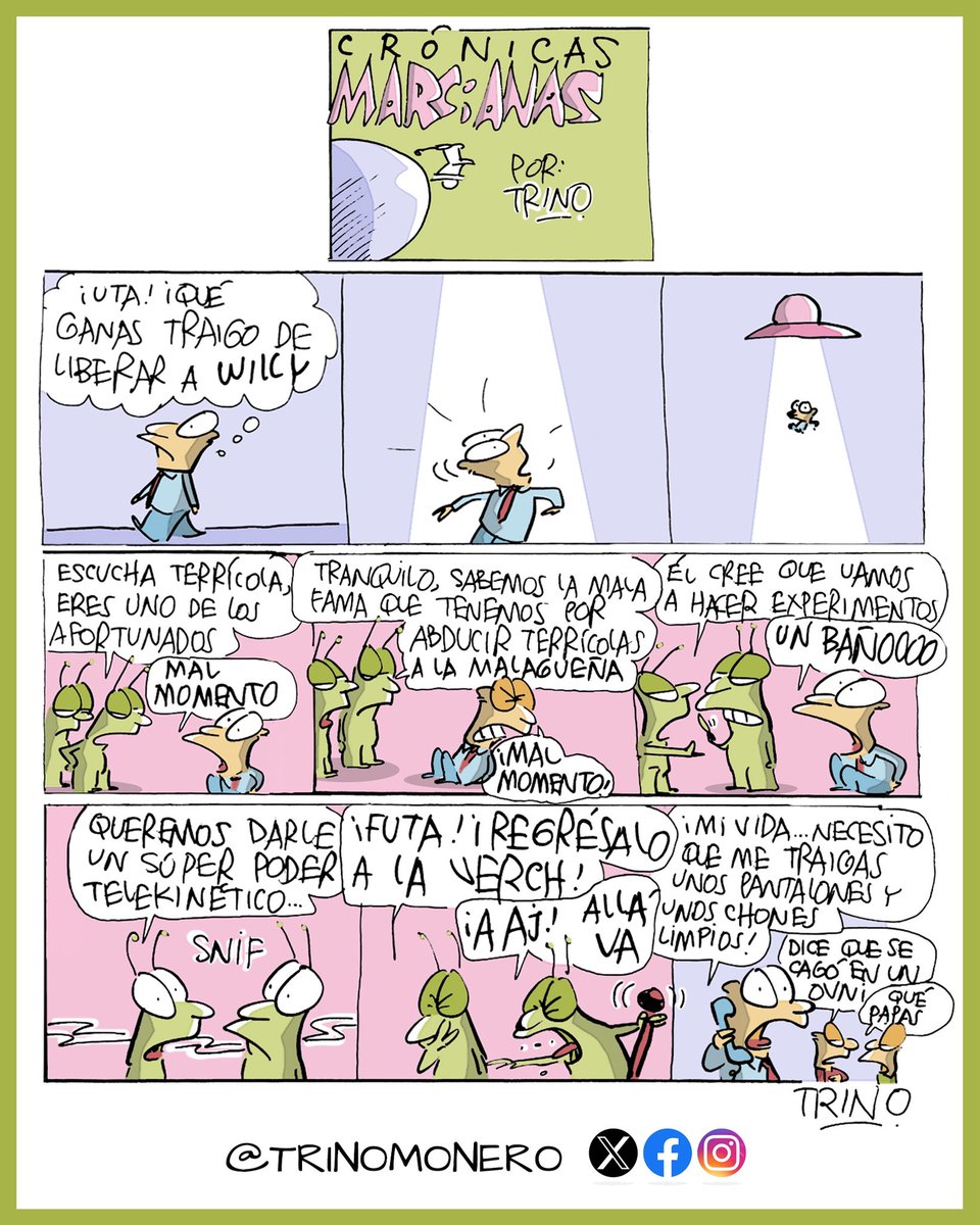 trinomonero's tweet photo. Lunes de abducciónes con olor a pañal usado #trinomonero https://t.co/POQ269t2iV