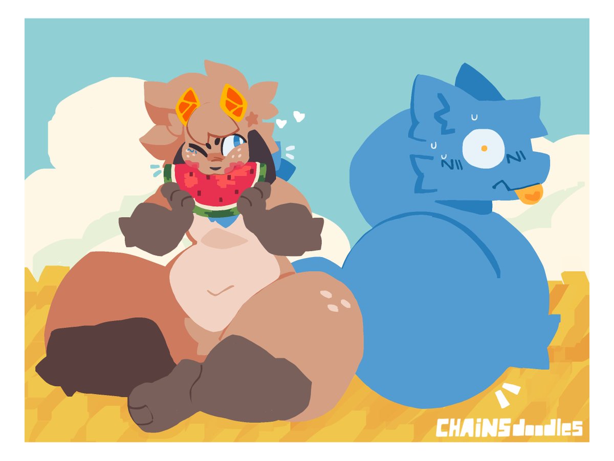Chainsdoodles's tweet photo. refreshing treat
-
smallest edit ever https://t.co/08bvIhoQKl